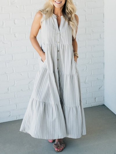 Gisela | Coastal Stripe Dress