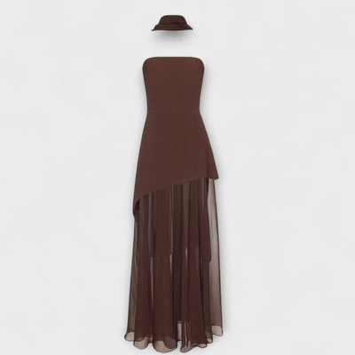 Goldie - Maxi Dress Made of Chiffon