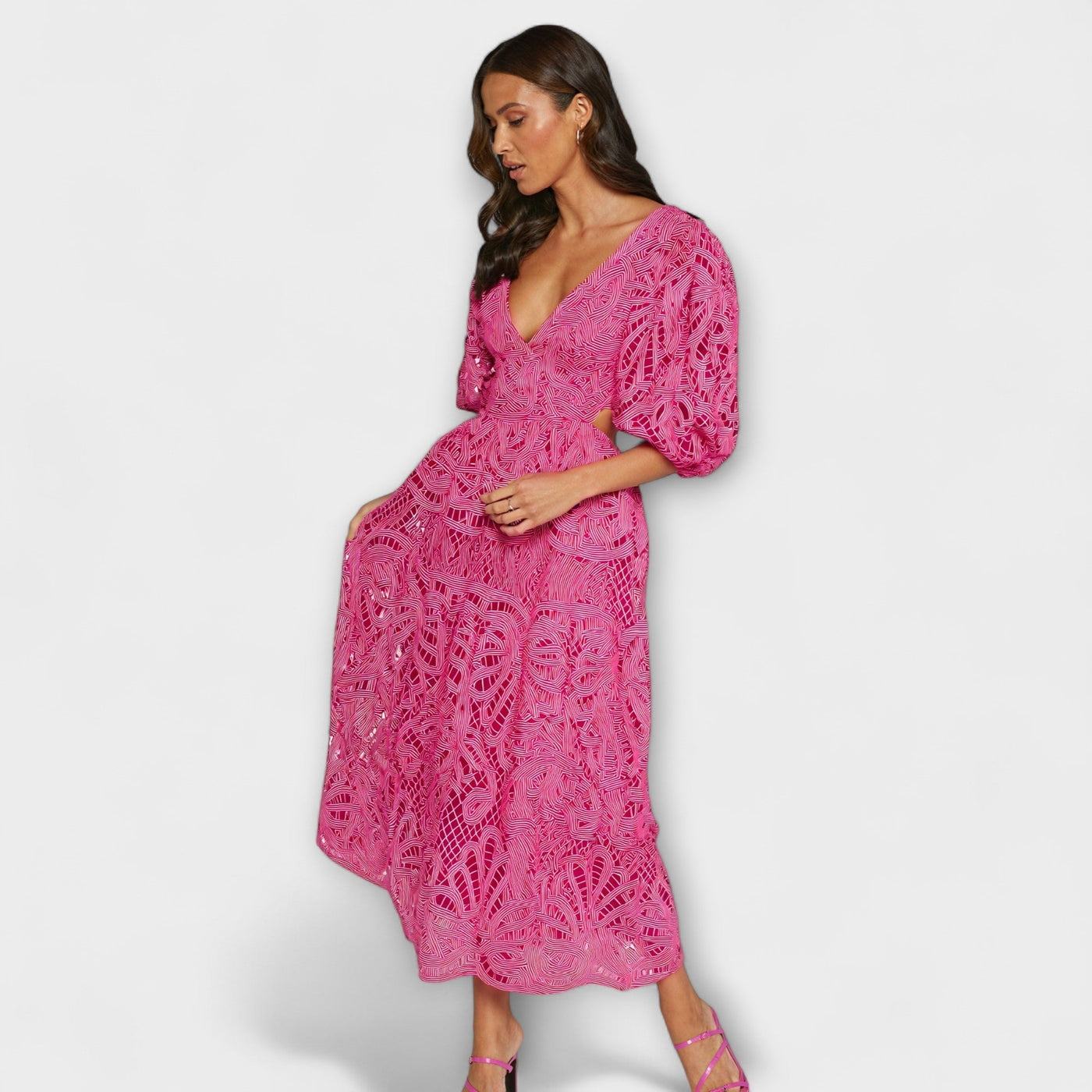 Elegant Dress with Delicate Details