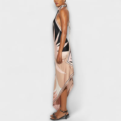 Ivy - Unique Satin Strap Dress