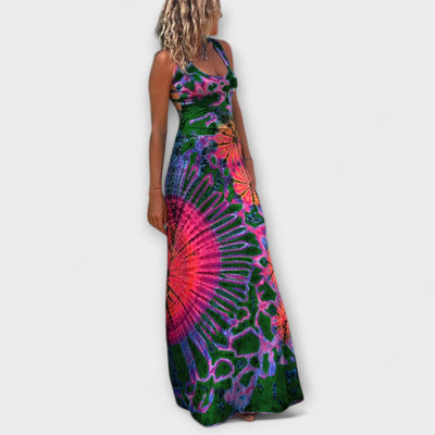 Ronja - La Bamba Tie-Dye Print Maxi Dress