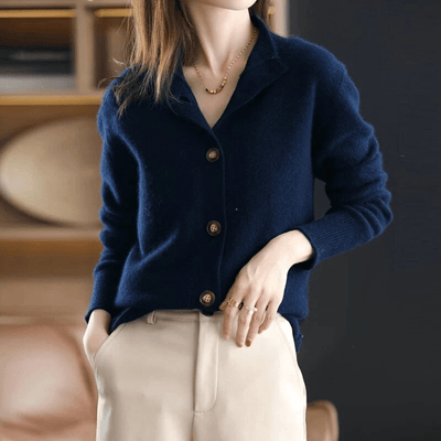 Annie | Knitted cashmere vest