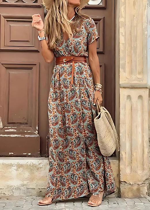 Isha | Boho Sunset Dress