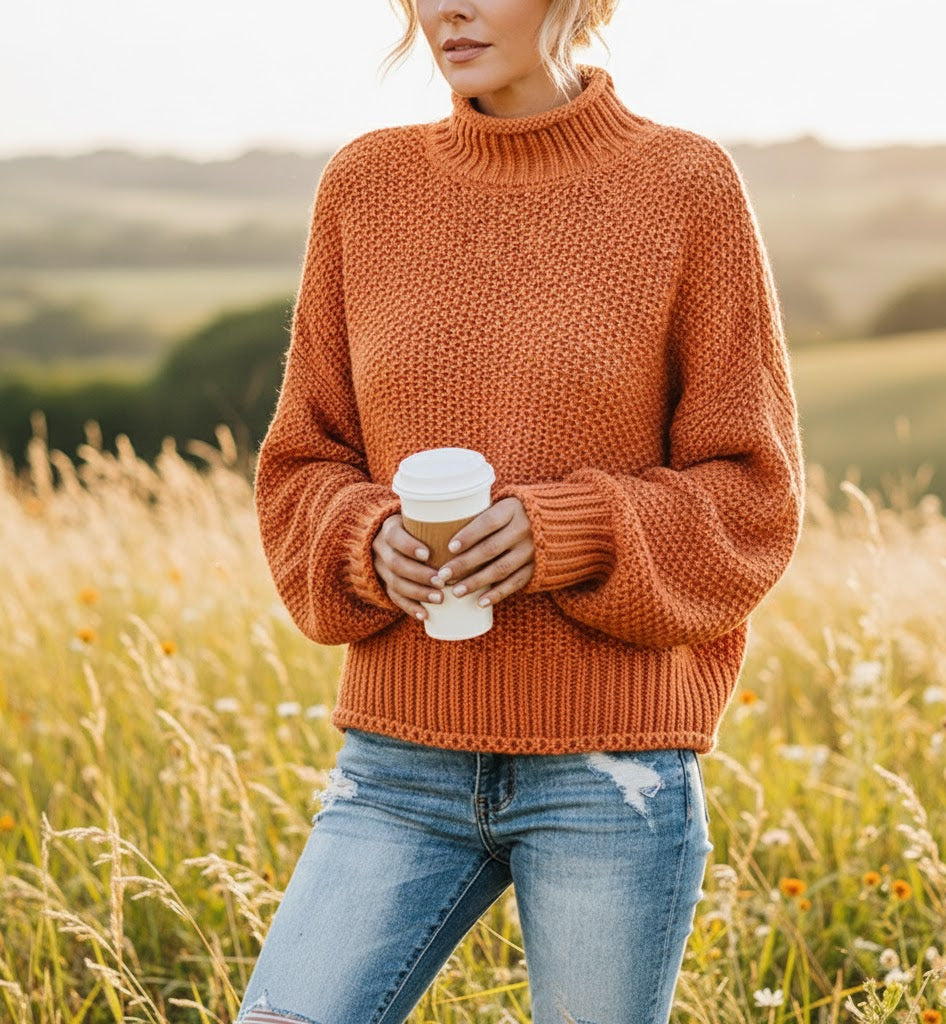 Braelyn | High-neck sweater