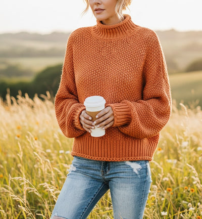 Braelyn | High-neck sweater