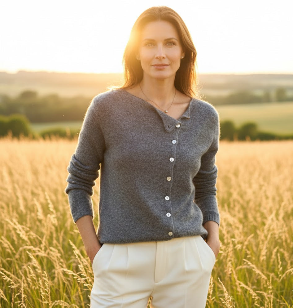 Gia | Stylish Button-Down Cardigan