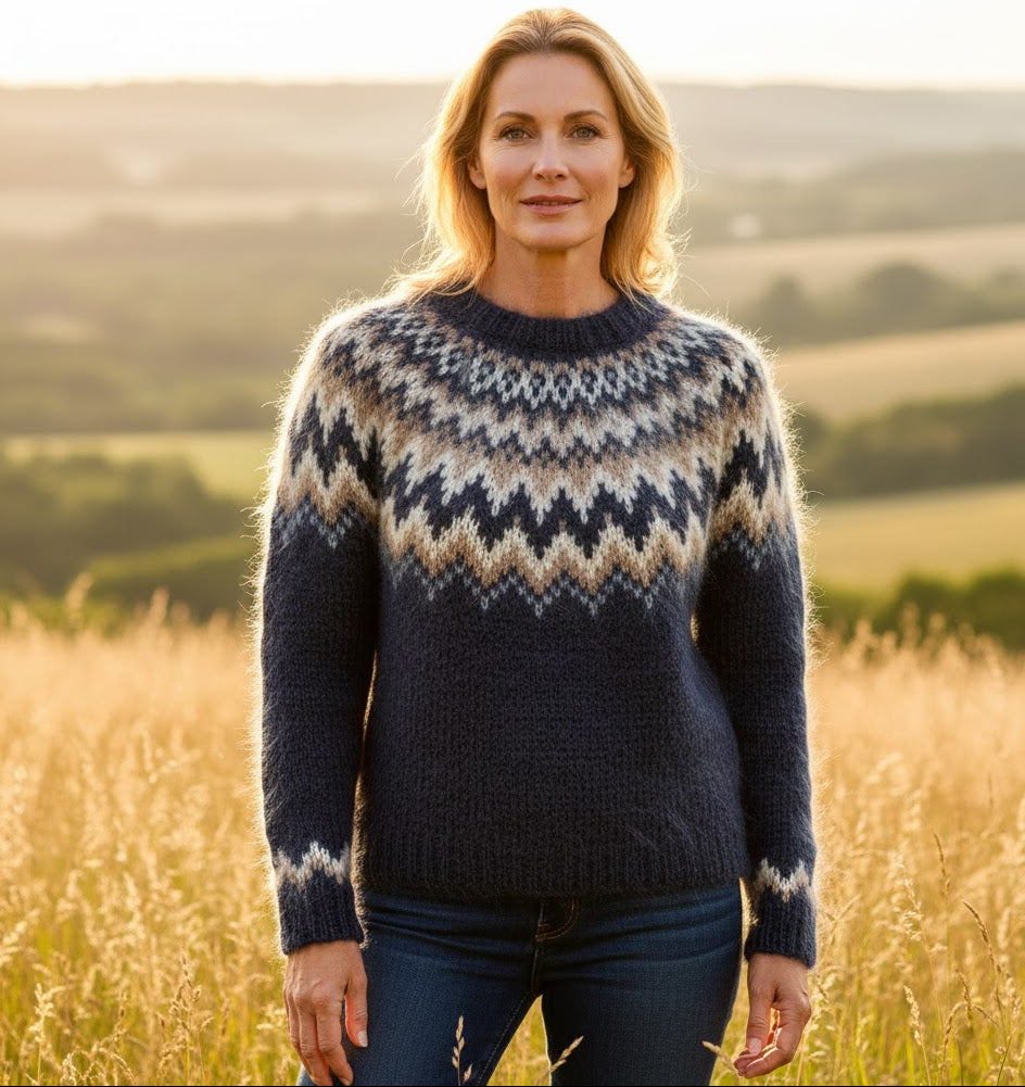 Eden | Cozy Mohair Knit Sweater