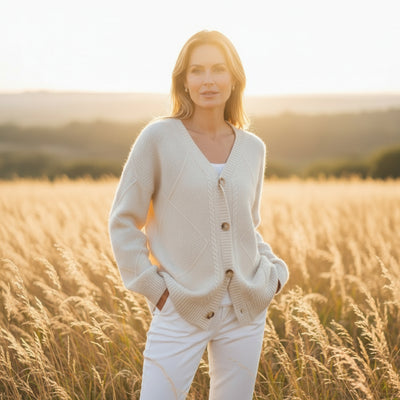 Loise | Cable-Knit Cardigan